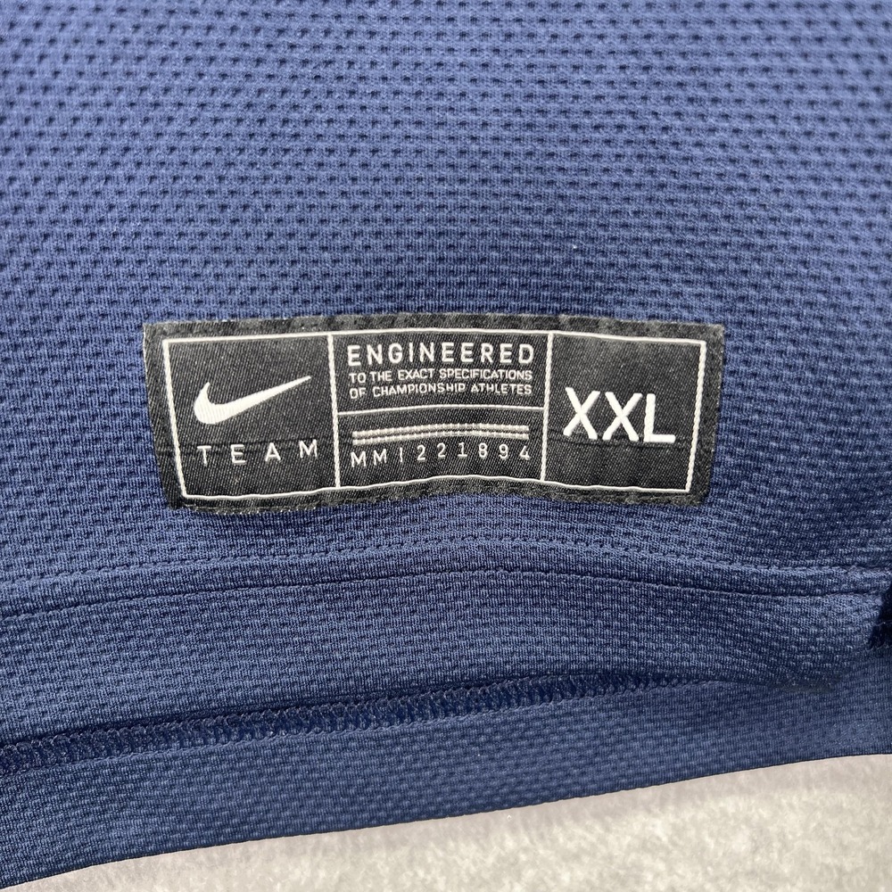 Xavier Musketeers Basketball Jersey Mens 2XL Blue NCAA Basketball Nike Dri-FIT - Picture 4 of 9